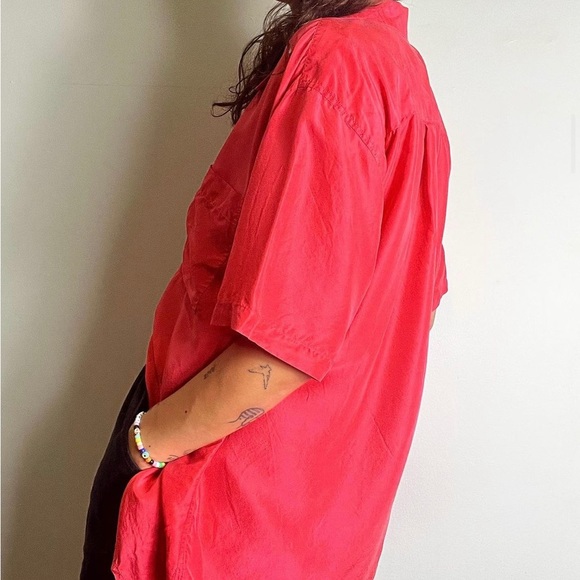 Vintage 100% silk blouse - Picture 10 of 11